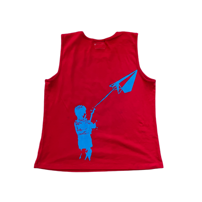 Childlike Tank (Red/2XL)