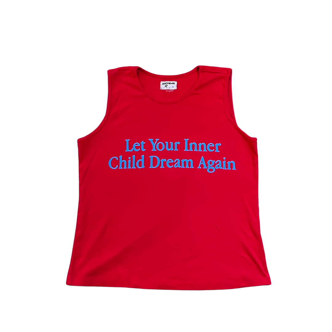 Childlike Tank (Red/2XL)