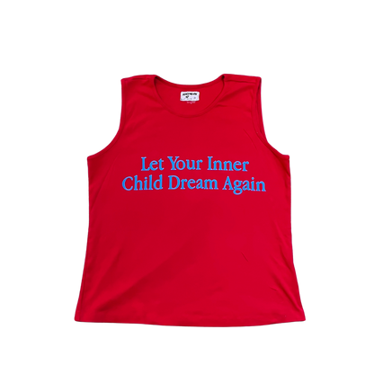 Childlike Tank (Red/2XL)