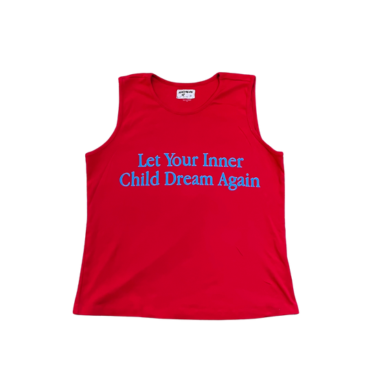 Childlike Tank (Red/2XL)