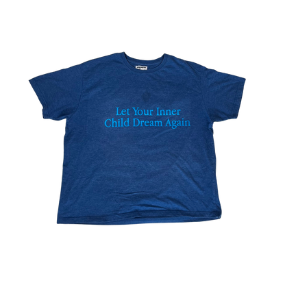 Childlike T-shirt (Blue/2XL)