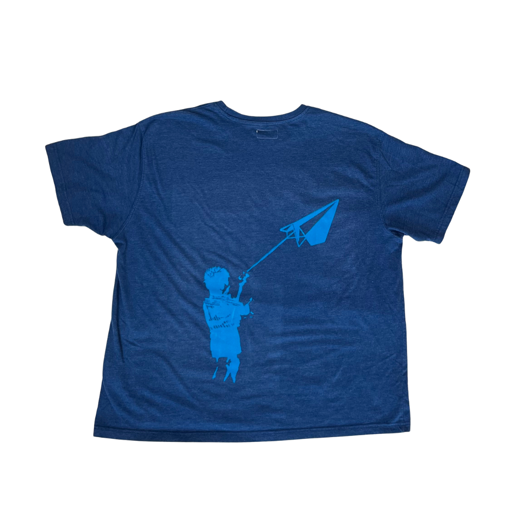 Childlike T-shirt (Blue/2XL)