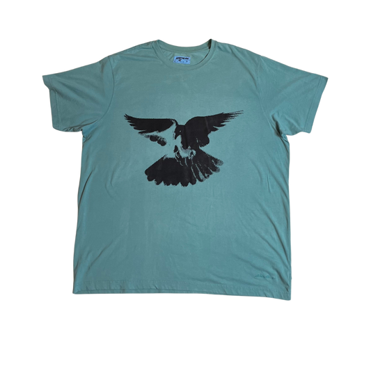 I CAN FLY T-shirt (Blue/Green/2XL)