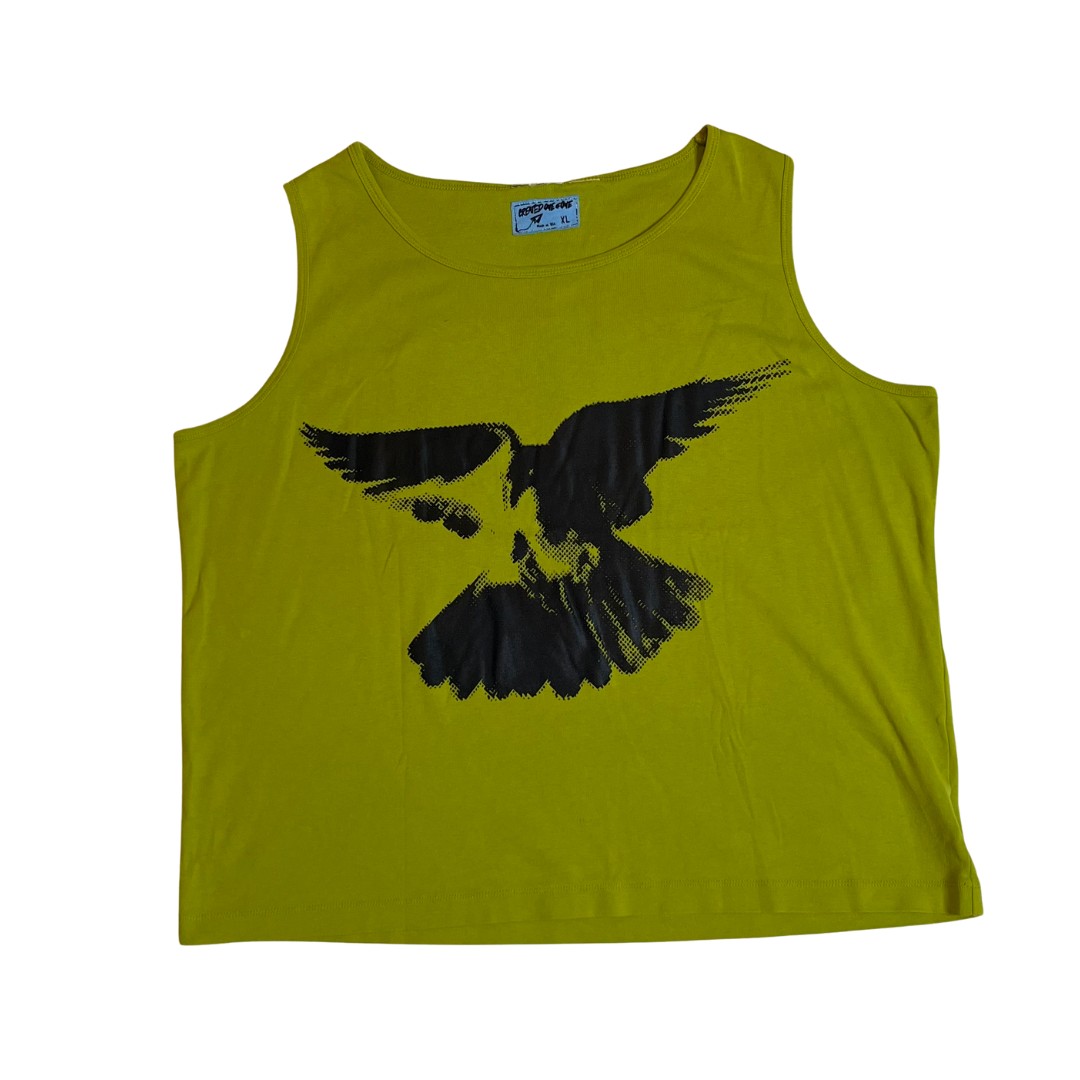 I CAN FLY Tank (Lime Green/XL)