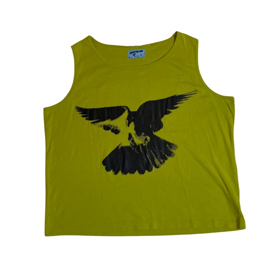 I CAN FLY Tank (Lime Green/XL)