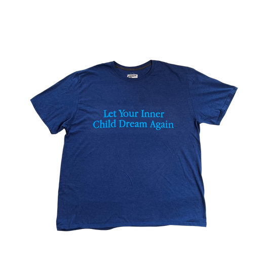 Childlike T-shirt (blue/2x)